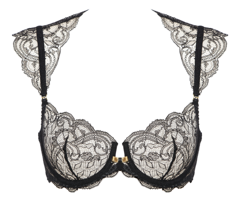 Biustonosz miękki soft LV-S61 Scarlett Le Vernis czarny