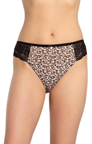 Bawełniane figi damskie Lama L-1587 BI – 2 sztuki, klasyczny fason