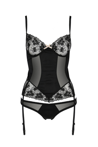 Gorset damski Ginger Corset Casmir czarny 