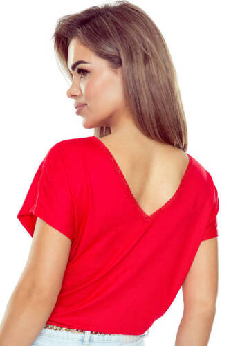 Bluzka damska Miriam Eldar- czerwony