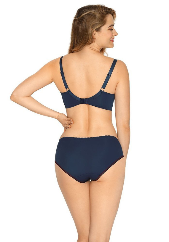 Biustonosz półusztywniany BS 993 Rosalia Gaia- granatowy