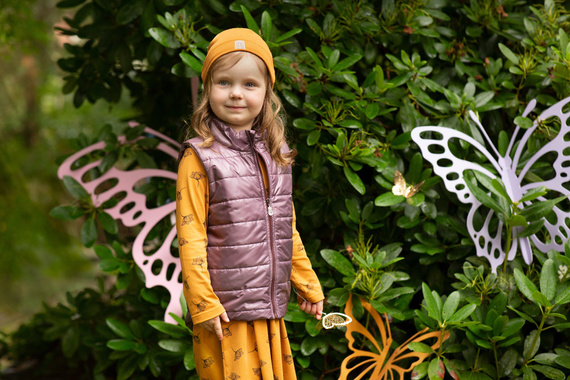 Bezrękawnik Magic Vibes Pinokio - fiolet