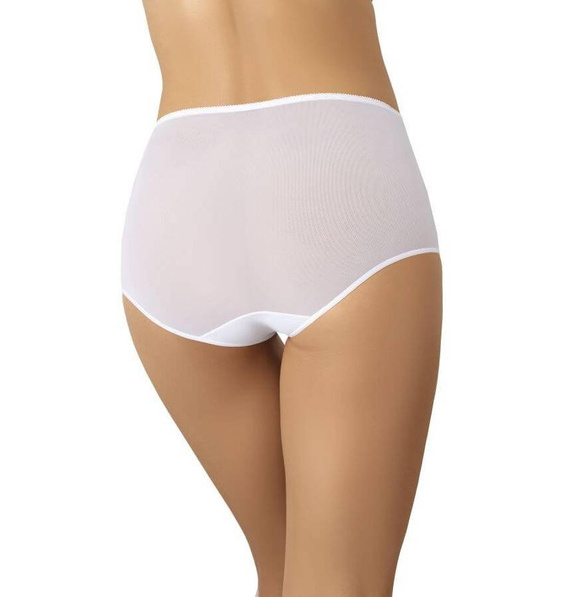 Figi wysoki stan Retro Teyli - biały