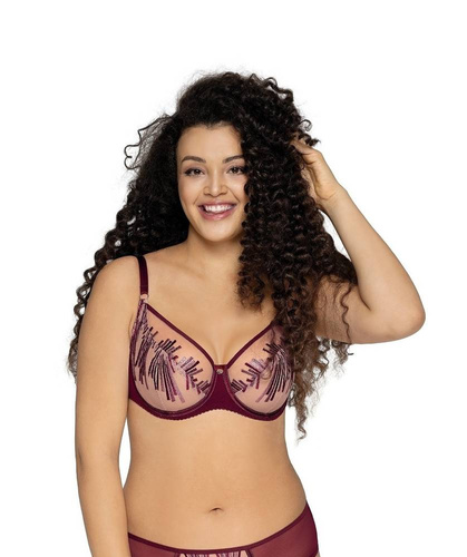 Biustonosz miękki 1942 Ava bordowy