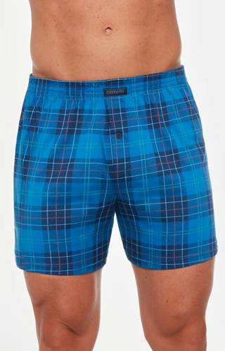 Bokserki męskie 002/267, 008/267 Comfort Cornette - niebieski