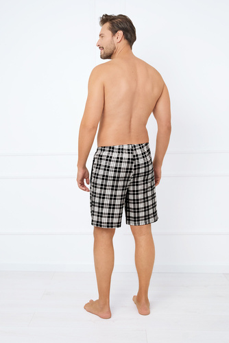 Spodnie piżamowe krótkie Klark Italian Fashion - druk