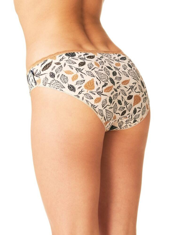 Figi damskie LPR 928 A'2 2-pak Key beżowy czarny