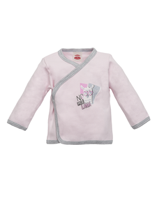 "LAMA" Koszulka niemowlęca Makoma różowy