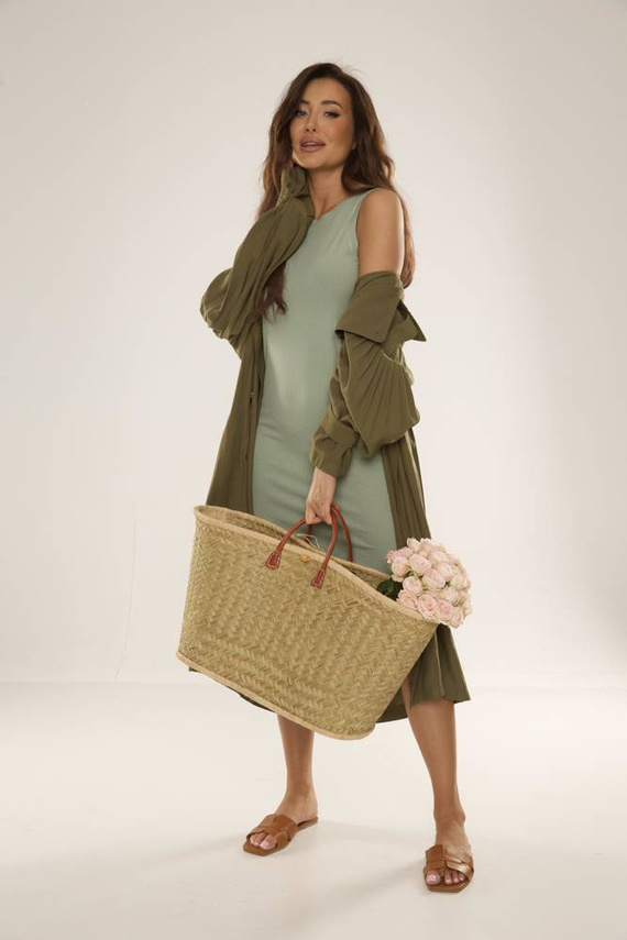 Sukienka damska 707 Freya De Lafense - groszek