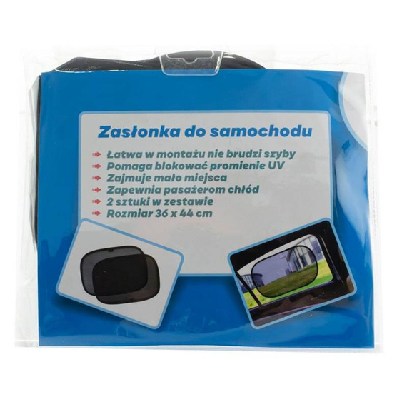 EB860 503 Zasłonki przeciwsłoneczne samochodowe Eurobaby