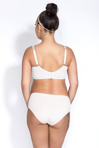 Biustonosz ciążowy i do karmienia Mama bra soft beżowy