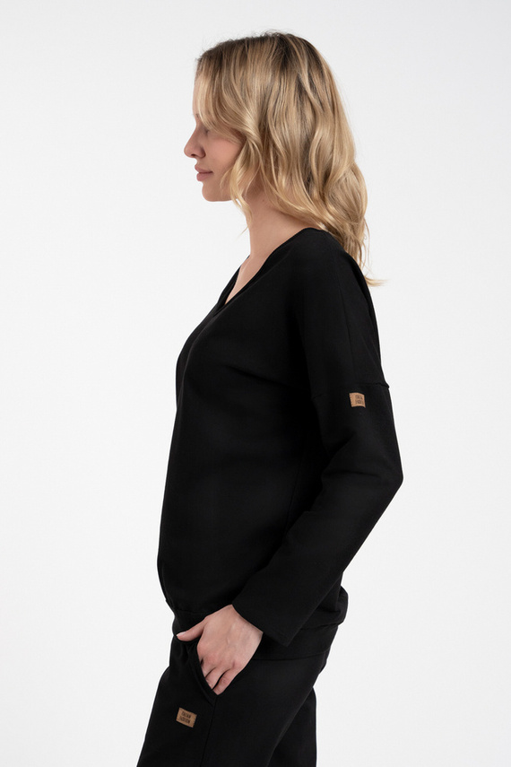 Bluza damska Karina Italian Fashion - czarna