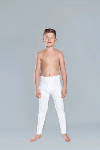 Kalesony dla chłopca Jaś Italian Fashion - biały