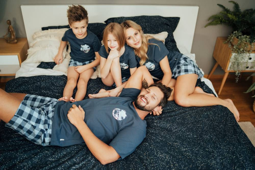 PM.4417 Piżama Damska Doctor Nap - deep blue