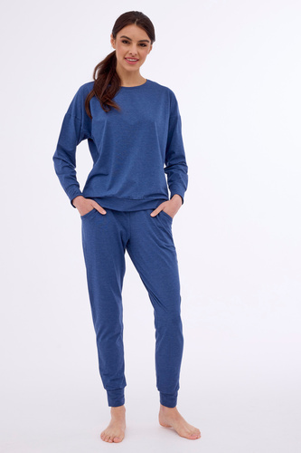 Komplet dresowy modal 800/404 Gabi Cornette jeans 