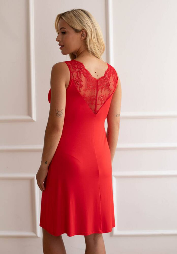 Koszula Nocna Louise Babella - czerwona