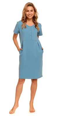 TCB.4452 Koszula Nocna do karmienia Doctor Nap - ocean