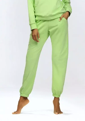 Spodnie dresowe Wenezja Dkaren jasnozielony