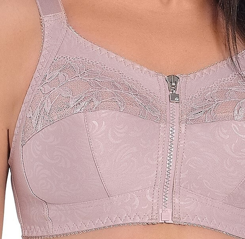 Biustonosz Miękki bez fiszbin 586 Zuza Viki - różowy