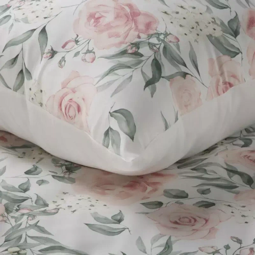 Pościel satynowa Spring 16 Róże Eurofirany różowy