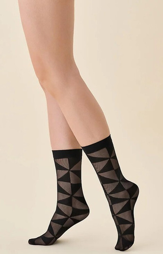 612 Syla Skarpetki Damskie 20 den Gabriella - czarny