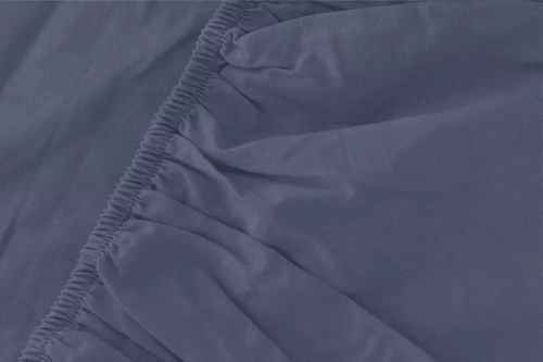 Prześcieradło z mikrofibry Poly Detexpol niebieski 