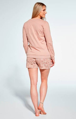 Cornette Piżama damska 764/353 Smile 2 mocca