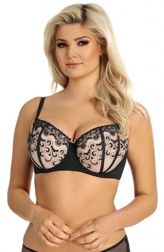 Biustonosz Full Cup 2111 Lupoline - czarny