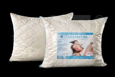 Poduszka Aksamitna AMW ecru