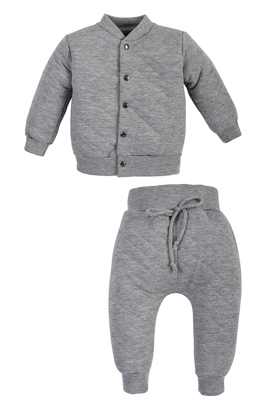 Dres niemowlęcy "Pik Melange" Makoma szary