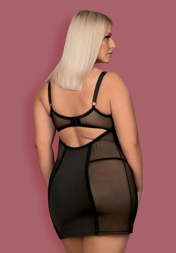 Koszulka  Amallie  Chemise Obsessive czarna