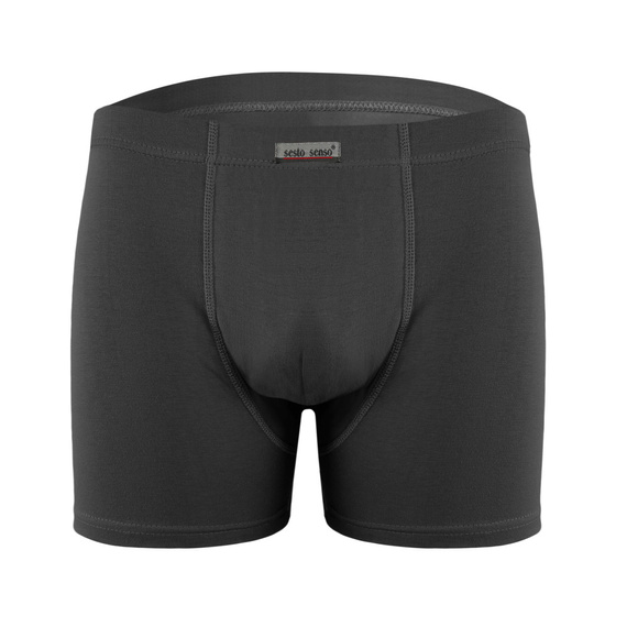 Bokserki męskie BM04 Lizard Sesto Senso - grafitowy