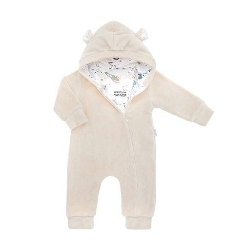 Pajacyk welurowy z podszewką 141293 Nicol 