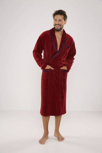 Szlafrok męski 666 Ronaldo forex - bordo