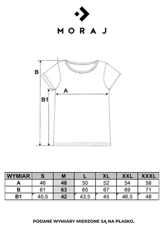 Bluzka damska BD1400-012 Moraj - żółty