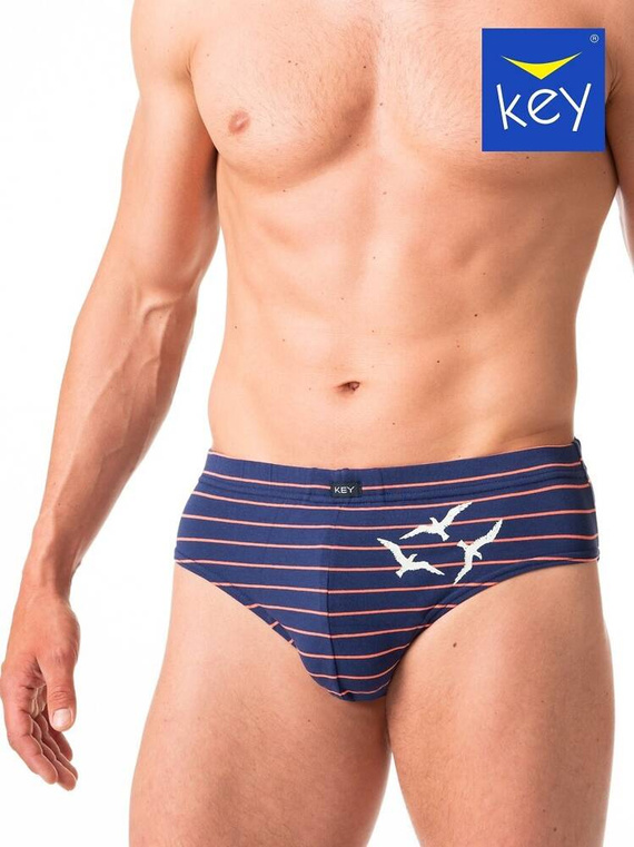 Slipy męskie MPP 366 2-pak Key granatowy