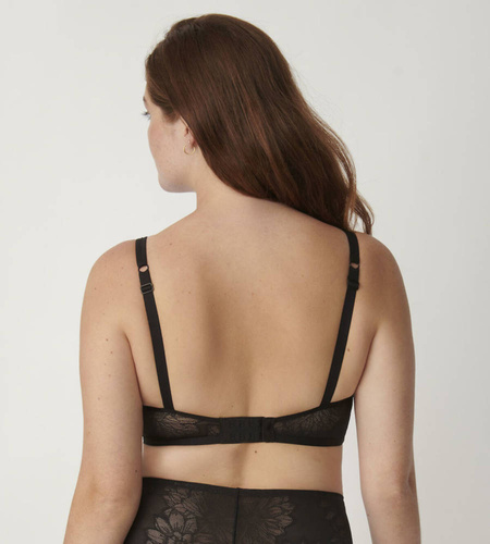 Biustonosz usztywniany bez fiszbin Fit Smart P EX Triumph- czarny