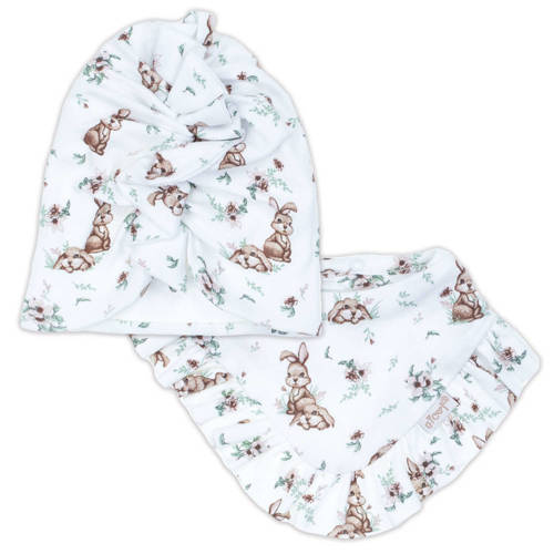 Komplet czapka+apaszka 196056 Bunia Nicol