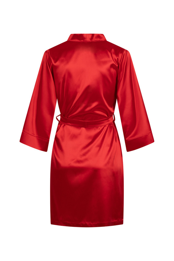 Szlafrok damski satynowy Vesna ByShelly - czerwony