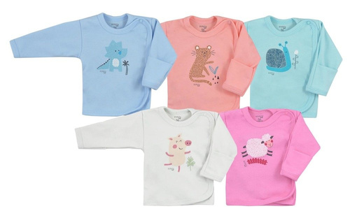  Koszulka niemowlęca "FARMA" Koala niebieska