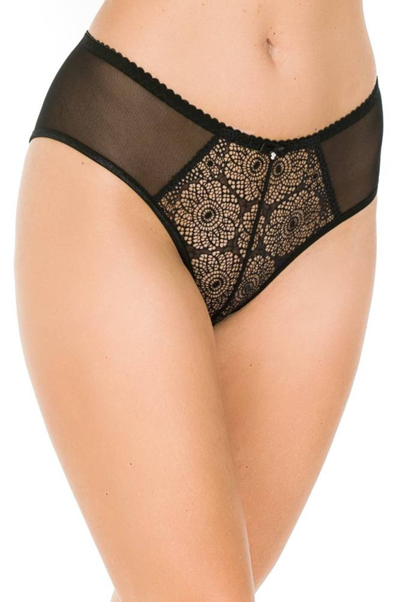 Figi damskie brazyliany 2117 Mediolano czarny