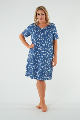 Koszula nocna z krótkim rękawem Agalia Italian Fashion - druk