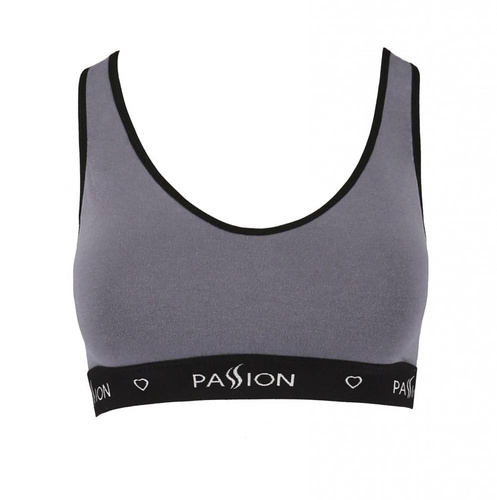 Biustonosz miękki PS013 Passion ciemny szary