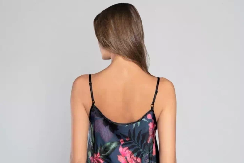 Piżama Damska wąskie ramiączko, spodenki Amazonia Italian Fashion - druk 