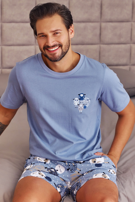 PMB.7207 Piżama Męska Doctor Nap - sheep