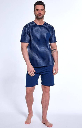 Piżama męska 325/175 Lagoon Cornette granatowy