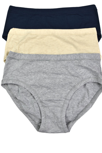 Cotonella 3363 MIDI 3-pak – figi damskie bawełniane, średni stan, komfort na co dzień