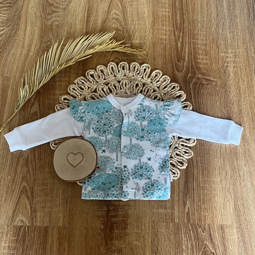 Kaftanik niemowlęcy KKA10310 Forest Mamatti