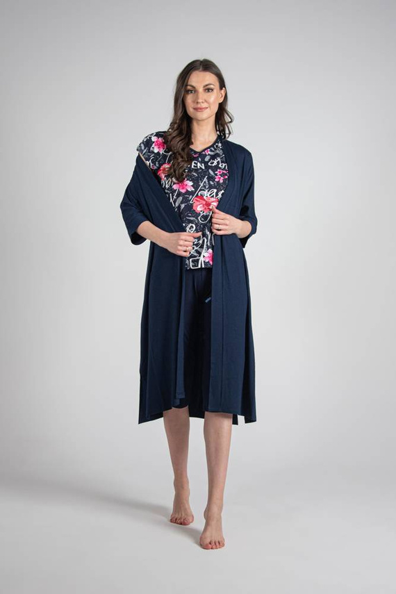 Piżama Damska 676 Soled Forex - czerwony