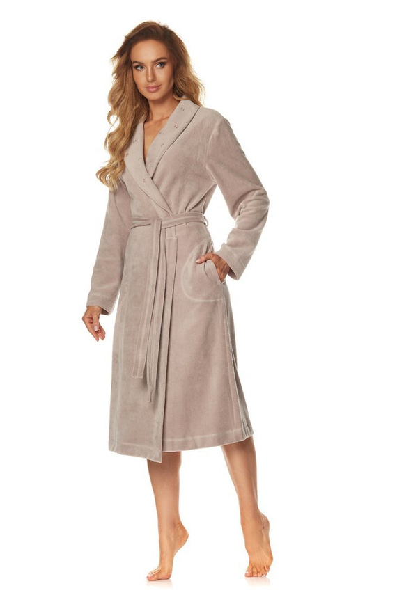 Szlafrok damski VSZL-01 Vena różowy